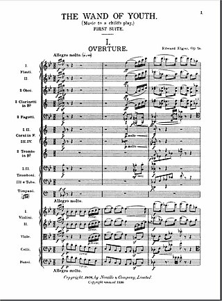 page of full orchestral score