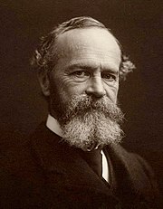 portrait de William James circa 1990.