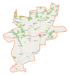 Plan gminy Wizna