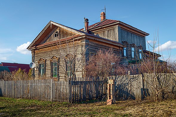 124. Одноэтажный деревянный дом, Свияжск, Татарстан Автор — OEliseeva