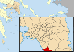 Varī-Voula-Vouliagmenī – Mappa