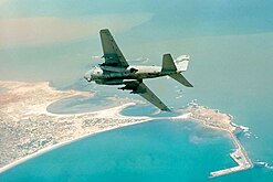 An A-6E Intruder of VA-145 over Somalia on 7 December 1992. This was during Operation Restore Hope.