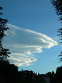 Altocumulus lenticolaris duplicatus