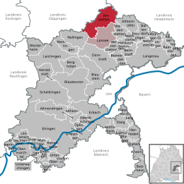 Amstetten - Localizazion