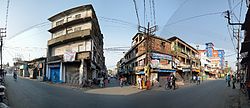 Amta Road and Jagadishpur Road Junction, Domjur