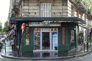 Ehemalige Pferdemetzgerei, links Rue Perdonnet und rechts Rue Cail