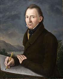 Портрет Антона Радля работы Урсулы Рейнхаймер[1], 1830 год