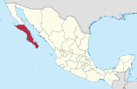Mapa a pakabirukan ti Baja California Sur