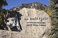 Cheyenne's updated base sign on October 16, 2021 CMSFS updates base sign to reflect Space Force 211020-F-IT949-1003.jpg