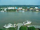 The Thủ Thiêm ferry crossing on Saigon river, which stopped operating in 2012