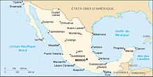 Description de l'image Carte du Mexique.jpg.