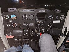 Cockpit of a Cessna 152-T trainer. Cessna 152-T Cockpit.jpg
