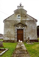 Church door in Ireland with a Gibbs surround