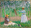 Claude Monet: Blanche Hoschedé an ihrer Staffelei