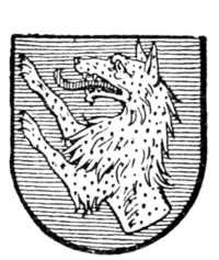 Fig. 762.—Arms of Hans Wolf von Bibelspurg.