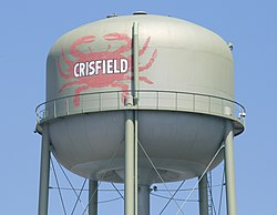 Skyline of Crisfield