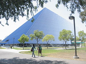 Walter Pyramid at the Cal State Long Beach cam...