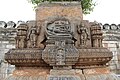 A relief sculpture on a minor shrine on a pedastal in the Ranganathaswamy temple at Srirangapatna