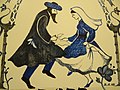 Danse sur une porcelaine au Musée d'histoire des juifs d'Odessa