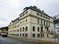 Gebouw Deutsches Uhrenmuseum Glashütte