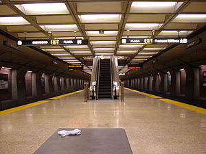 Downtown Berkeley BART Station platform.JPG