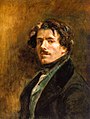 Self-portrait, 1837.Eugène Delacroix was a curious mixture of skepticism, politeness, dandyism, willpower, cleverness, despotism, and finally, a kind of special goodness and tenderness that always accompanies geniu.
