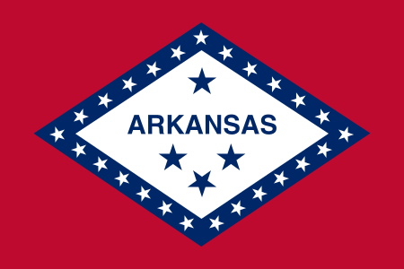 Fichier:Flag of Arkansas.svg