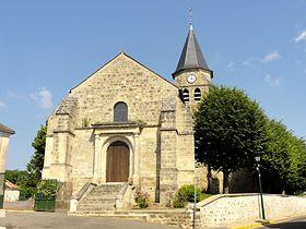 Vue depuis l'ouest.