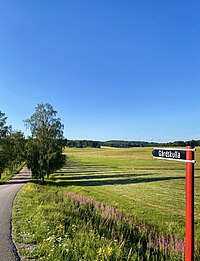 Träallén som leder till Gårdskulla gård.