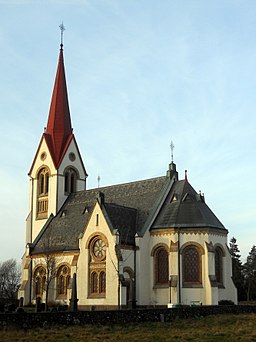 Gödestads kyrka i december 2011.