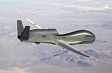 An Air Force RQ-4 strategic reconnaissance aircraft Global Hawk 1.jpg