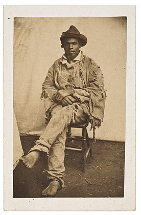 Gordon, soon after he escaped slavery by entering Union lines, 1863