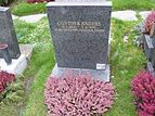 Das Grab von Günther Anders, Hernalser Friedhof in Wien.