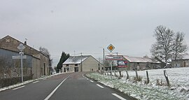 The road into Huilliécourt