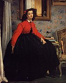 『L.L.嬢の肖像』 1864年
