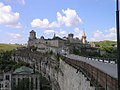 View on lower fortress of the Kamianets-Podilskyi Castle.