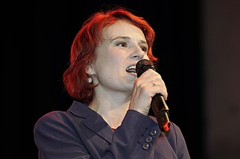 Portrait de Katja Kipping, coprésidente du parti politique allemand Die Linke de 2012 à 2021. (définition réelle 4 288 × 2 848)