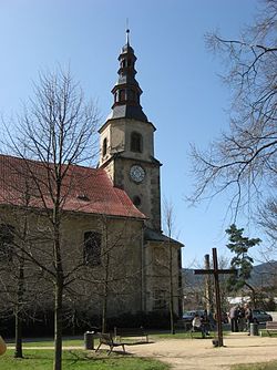 Kostel sv. Jana Křtitele v Liberci-Rochlicích