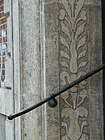 Decorations on the door frame