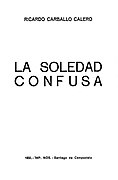 La soledad confusa, 1932.