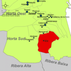 Расположение муниципалитета Силья на карте провинции