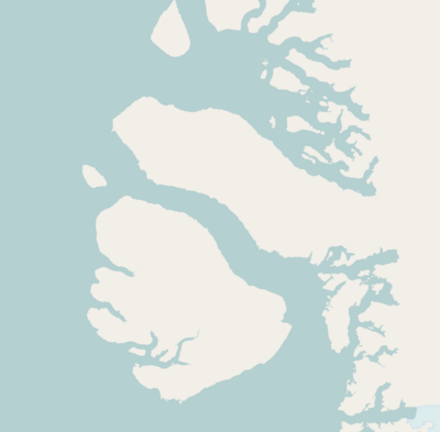 Location map Greenland Disko Bay