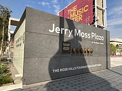 Plaza signage, 2022