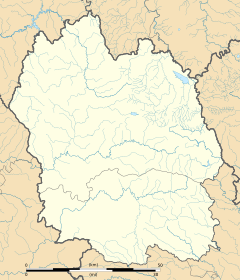 Mapa lokalizacyjna Lozère