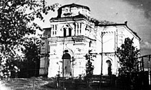 Воскресенська церква (1786), біля 1950 року, перебудована у XIX ст.; знесена в 1961