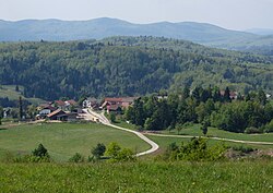 pogled na Malu Ilovu Goru