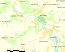 Chaudon – Mappa