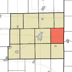 Location in Jay County