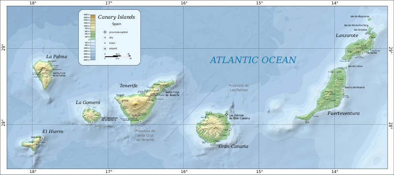 File:Map of the Canary Islands.svg