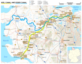 Map of the Kiel Canal and Eiderkanal.png